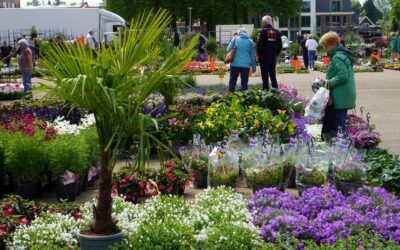 Sfeervolle Plantenmarkt in Vaassen trekt wederom veel bezoekers