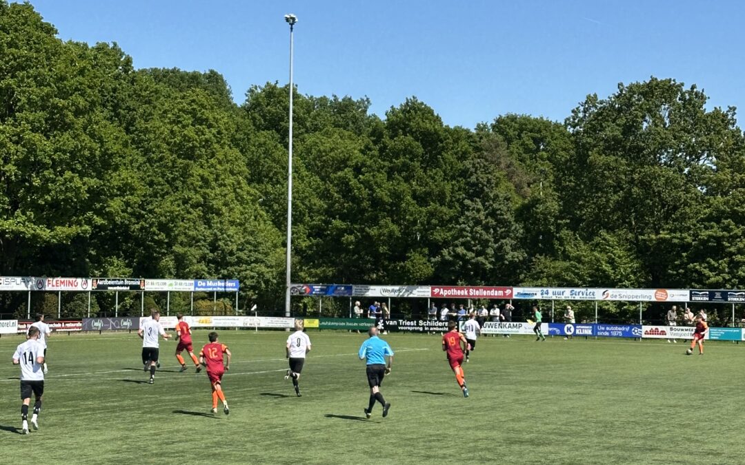 KCVO en Vorden, na matige wedstrijd, niet zeker van klasse behoud, uitslag 1-1