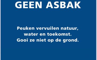 De Straat is Geen Asbak – Week 2: Posters. 