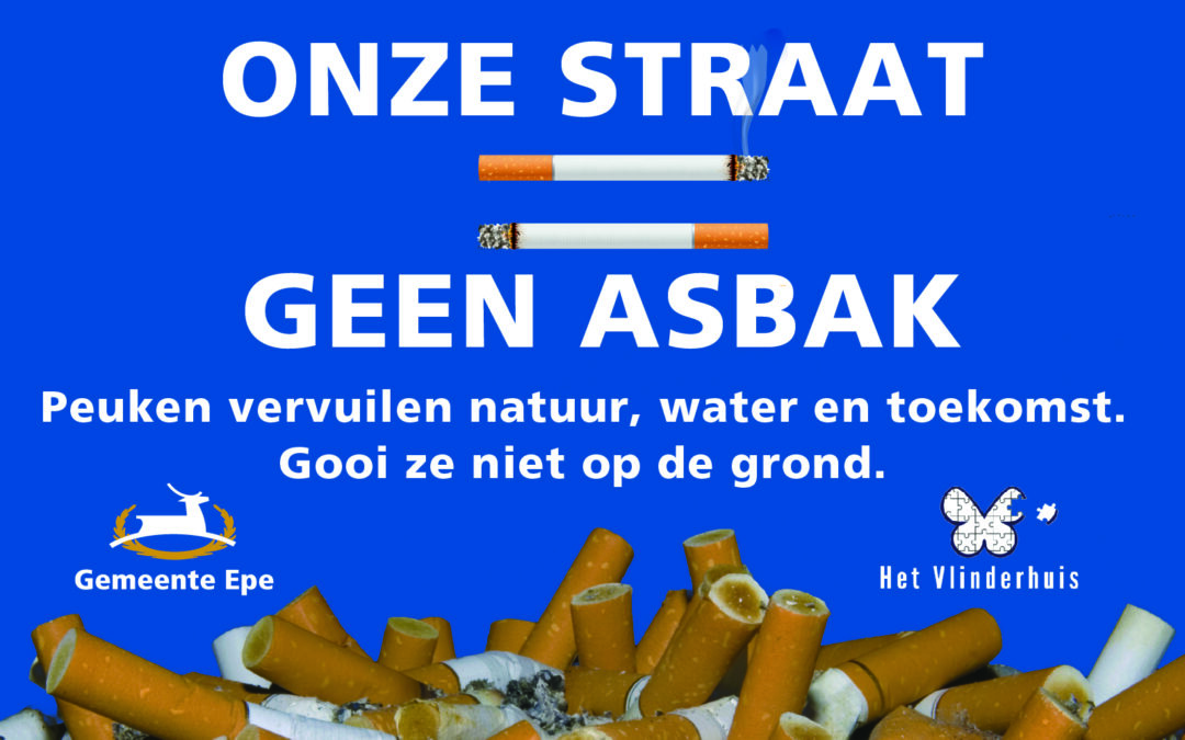 Een stoel vol peuken – en een boodschap die blijft hangen