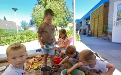 Modderdag bij KOM kinderopvang
