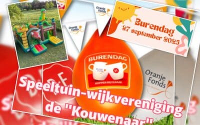 Burendag bij speeltuin-wijkvereniging de Kouwenaar