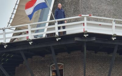 Remco Kloezeman, nieuwe molenaar op Daams’ Molen in Vaassen