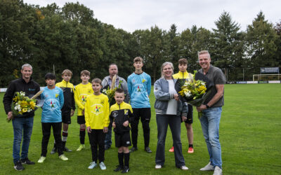 Nieuwe tenues jeugd S.V. Wissel
