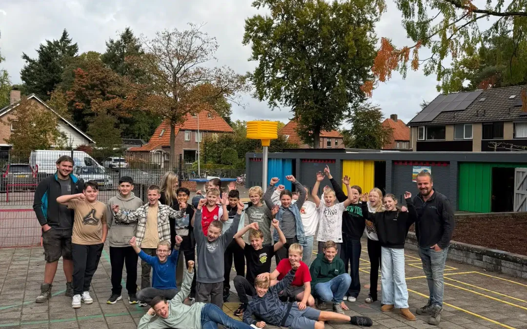 Korfbalpaal voor ’t Mozaiek