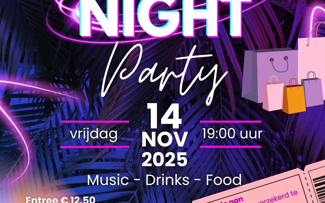 Vrijdagavond 14 november Ladiesnight Beemte