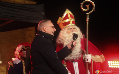 Aankomst Sinterklaas in Vaassen 15 november a.s.