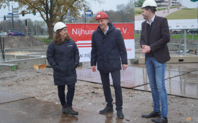 Officiële start bouw nieuw appartementencomplex aan de Hoofdstraat in Epe