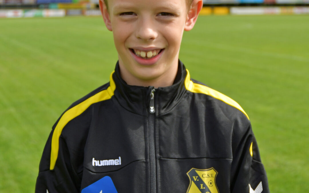 Pupil van de week bij VIOS Vaassen is Jayden Ardon