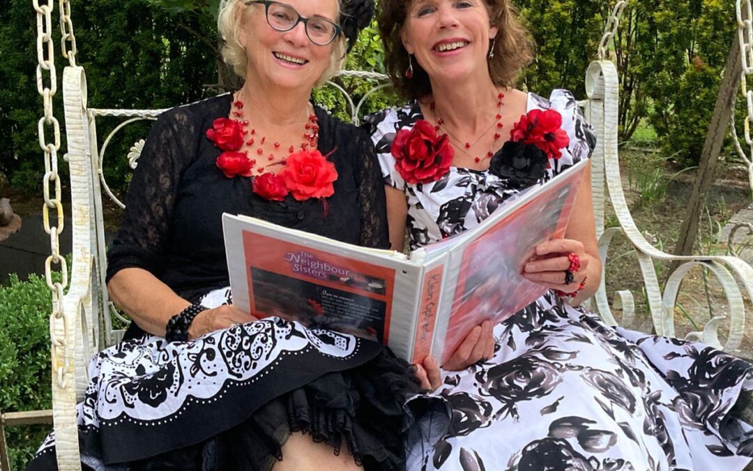 Zondag 23 november optreden van zangduo the Neighboursisters in Dorpshuis de Hezebrink in Emst.