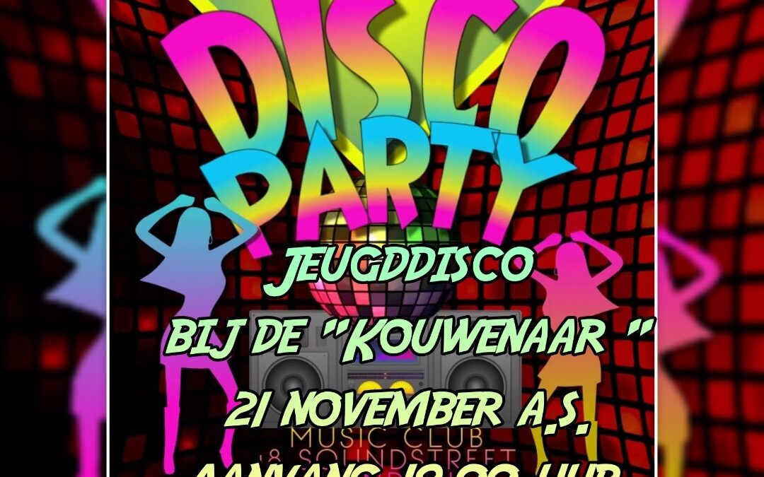 Jeugddisco bij de Kouwenaar 