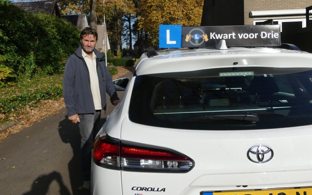 Nieuw gevestigd in Vaassen; Rijschool Kwart voor Drie