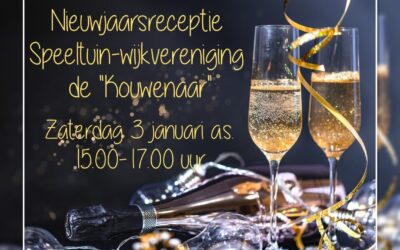 Nieuwjaarsreceptie speeltuinvereniging de Kouwenaar