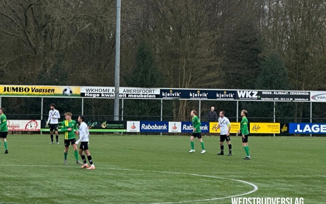 Sportief en spannend duel, KCVO – WVV’34 eindigt in 3-2 winst voor KCVO