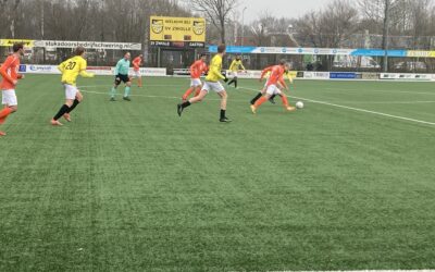 Effectief sv Zwolle 1 velt v.v. Emst 1 in leerzaam oefenduel