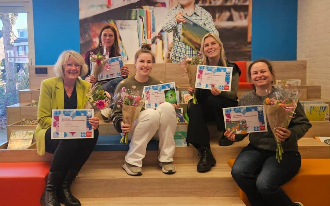 Leerkrachten behalen certificaat leescoördinator: leesbevordering stevig verankerd op scholen