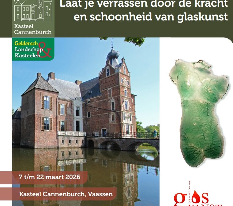 Voorjaarsexpositie ‘Natuur in Glas’ bij kasteel Cannenburch