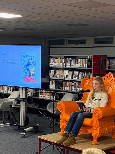 Sarah Rijkeboer wint regionale finale Read2Me