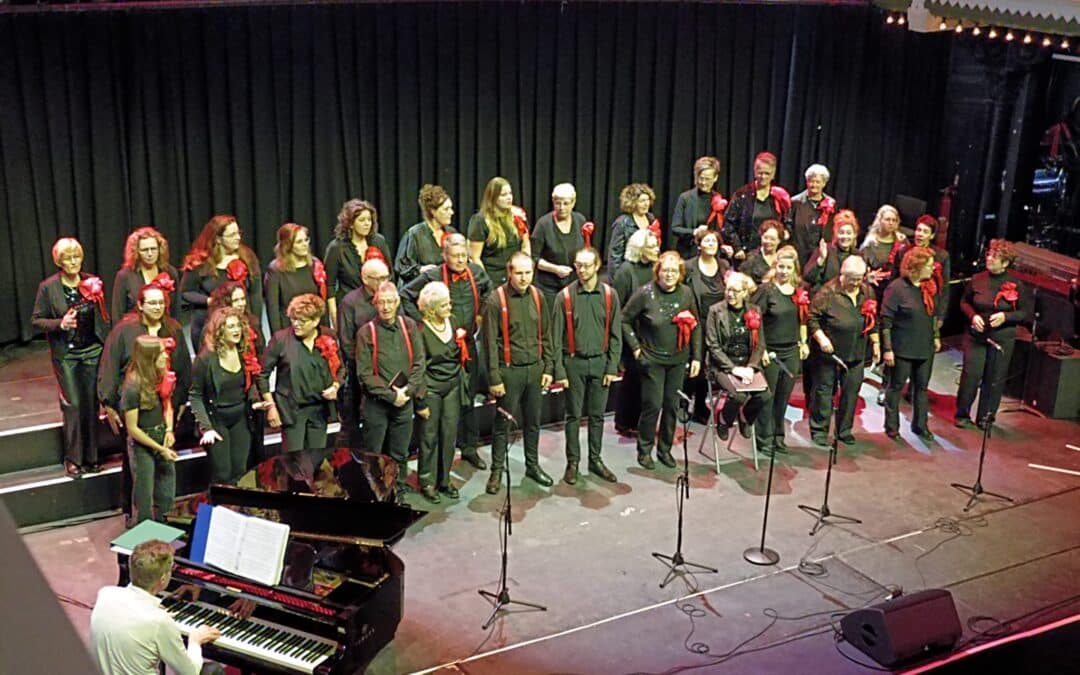 Zang en Vriendschap reist van Amsterdam via Emst naar Epe.