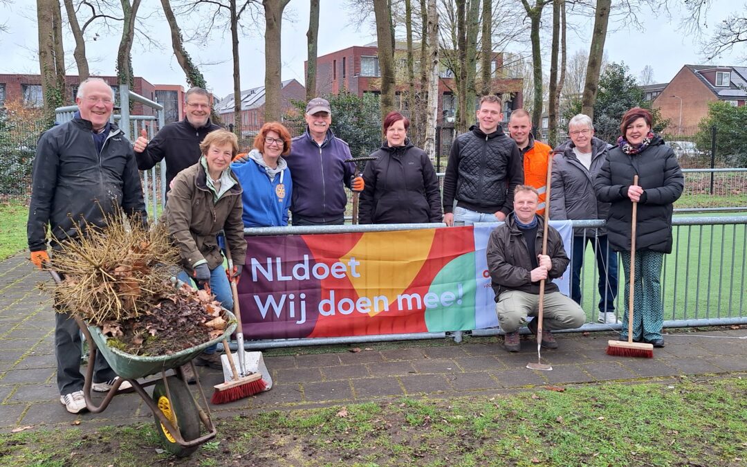 NL Doet op de Speeltuin-wijkvereniging de Kouwenaar.