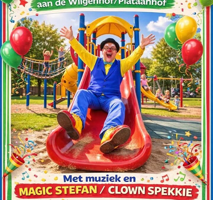 Buurt maakt droom waar: feestelijke opening speelveldje Wilgenhof