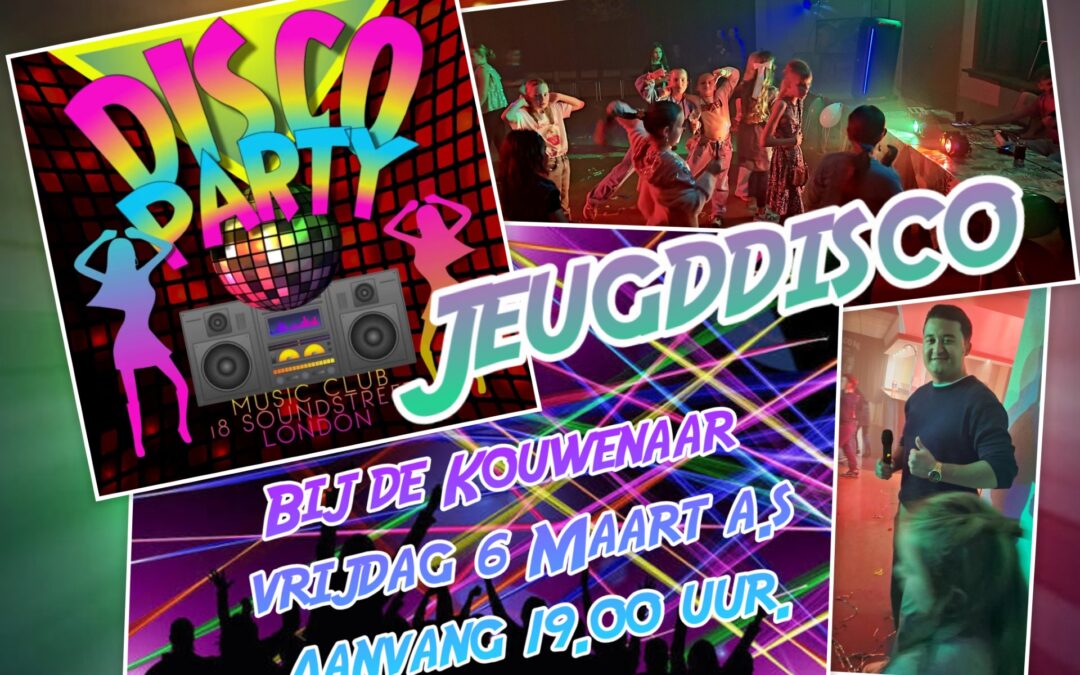 Jeugddisco bij de Kouwenaar 