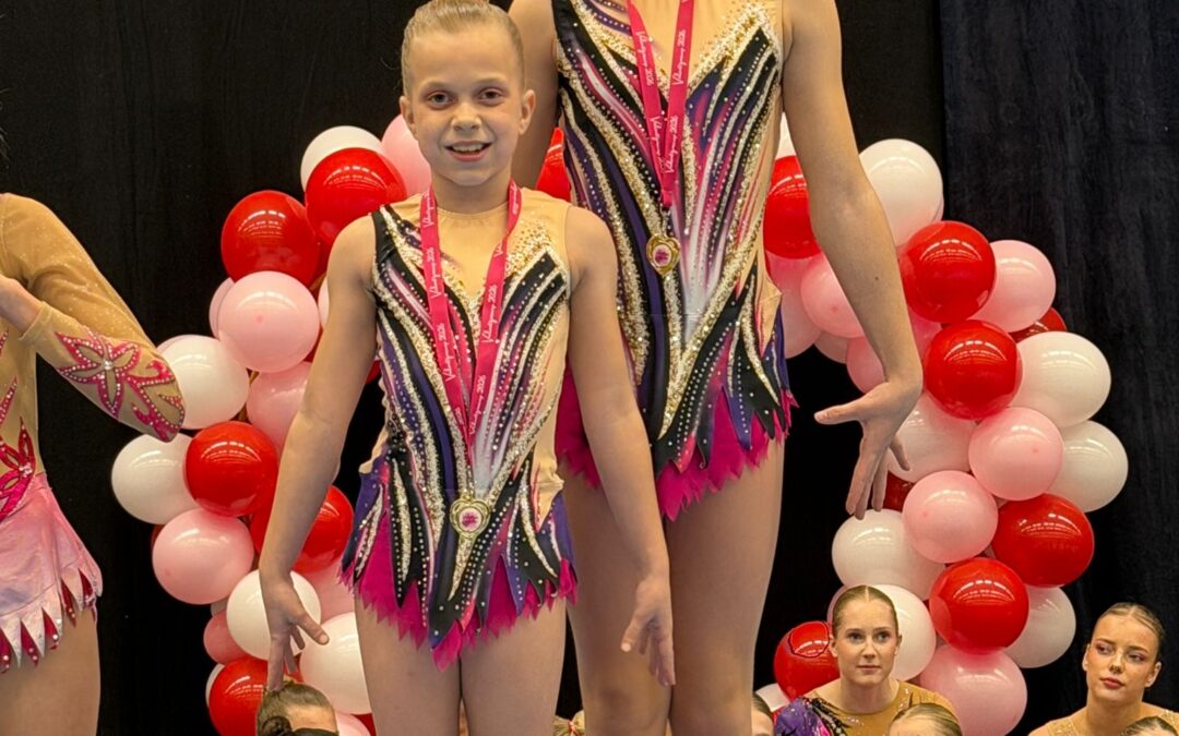 Sportacrobatiek Vaassen schittert in het Noorden