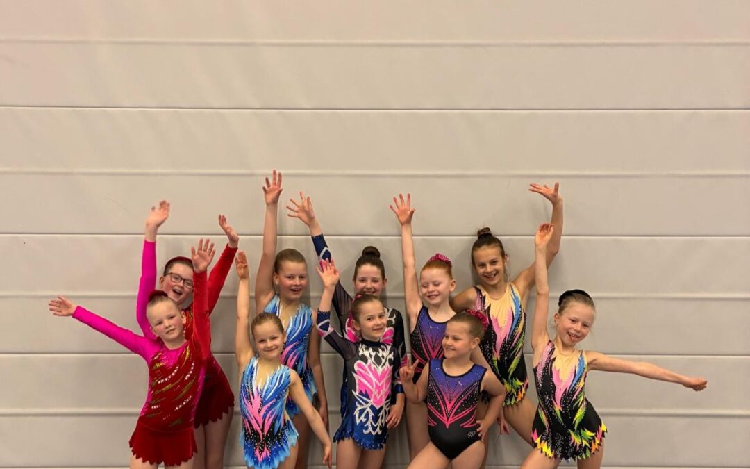 Succesvol wedstrijdweekend voor Sportacrobatiek Vaassen in Varsseveld