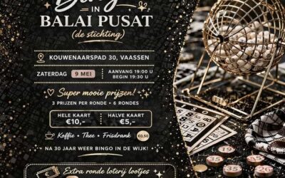 Stichting Balai Pusat organiseert na 30 jaar weer een Bingoavond