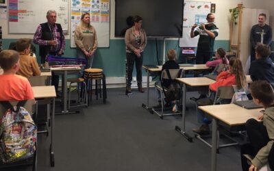 Kom instrumenten uitproberen bij muziekvereniging Prins Bernhard