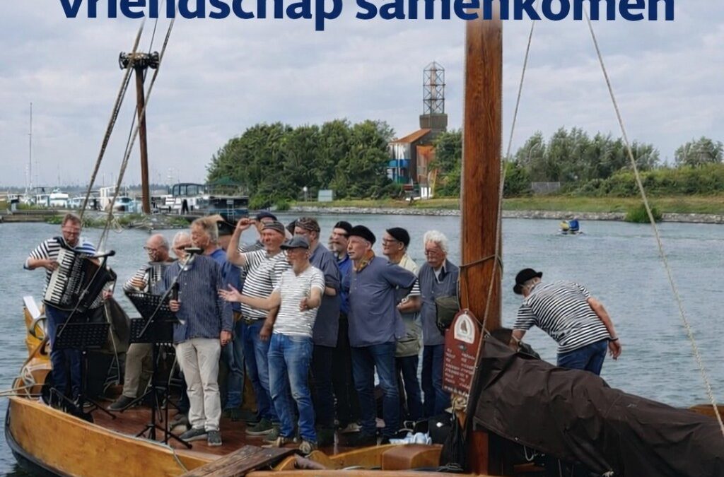 “Kantje boord” 30 jaar koersvast in shanty’s