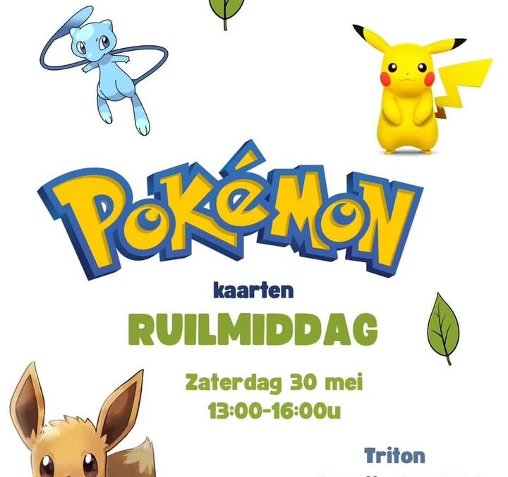 Pokémon Ruilmiddag in Vaassen