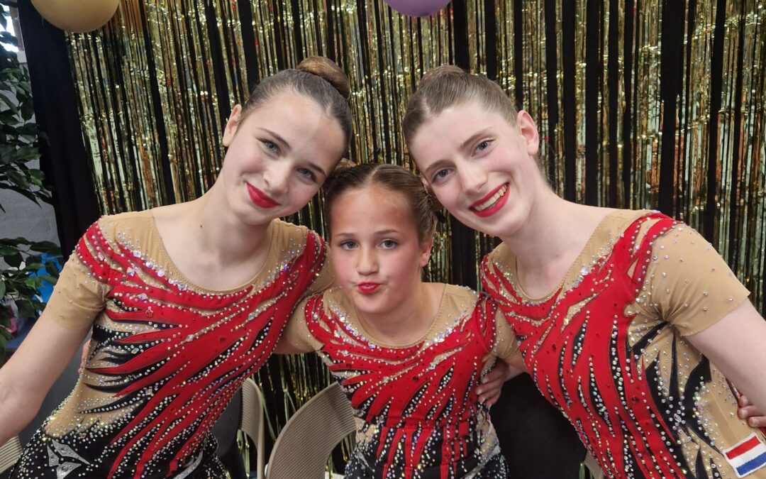 SAV…Trio straalt tijdens halve finale in Amstelveen
