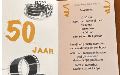 Videofilmgroep De Cycloop viert 50-jarig jubileum