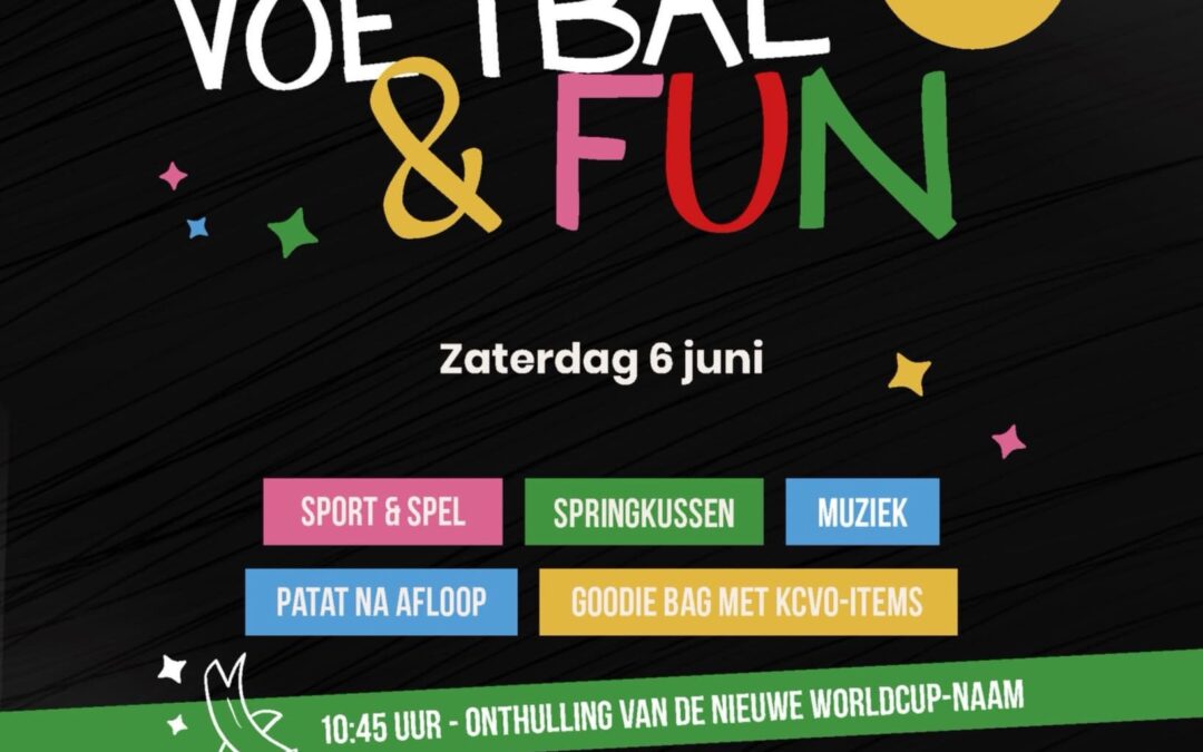 VOETBAL & FUN bij KCVO!