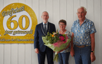 Diamanten huwelijk voor echtpaar Van Amersfoort-Nooteboom