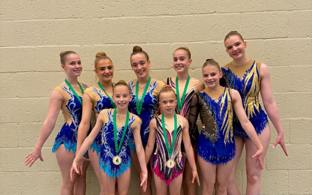 Sportacrobatiek Vaassen succesvol op Open Kampioenschappen in Beverwijk