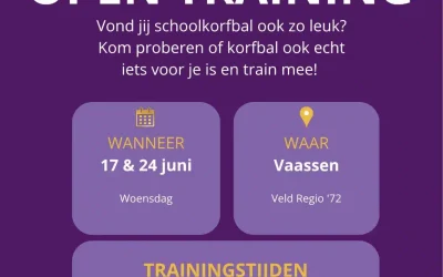 Regio ’72 meldt het volgende…