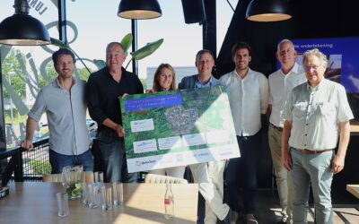 Energy hub bedrijventerrein Eekterveld officieel van start: ondernemers zetten stap tegen vol elektriciteitsnet
