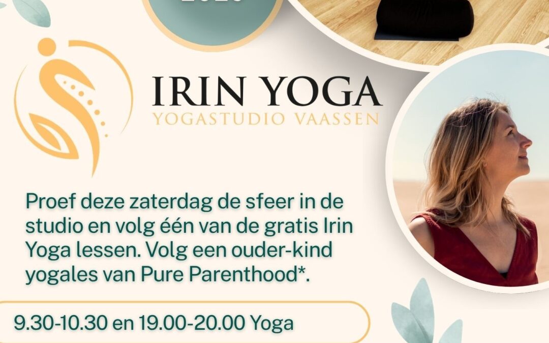 Open dag bij ‘Irin Yoga’ in Vaassen