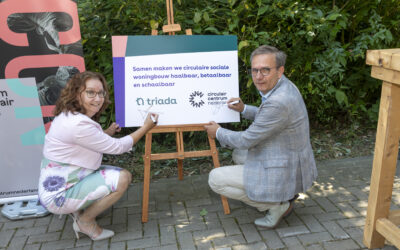 Geslaagd congres over circulariteit in de sociale woningbouw bij Triada