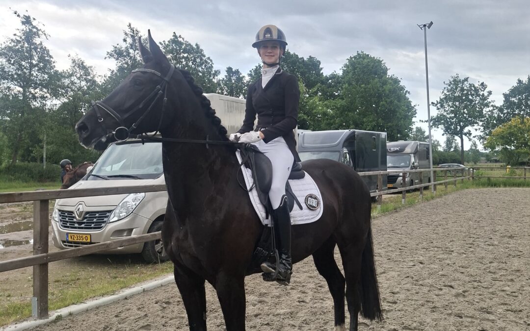 Succesvol wedstrijdweekend voor Isa Harleman