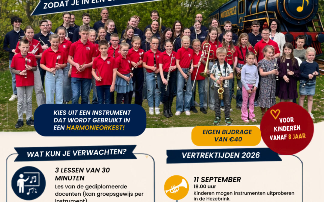 Wie stapt er in de Notenexpress van Prins Bernhard?
