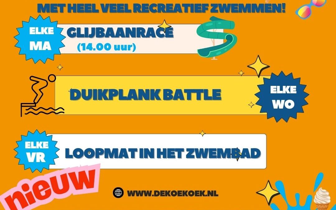 De zomervakantie is begonnen!