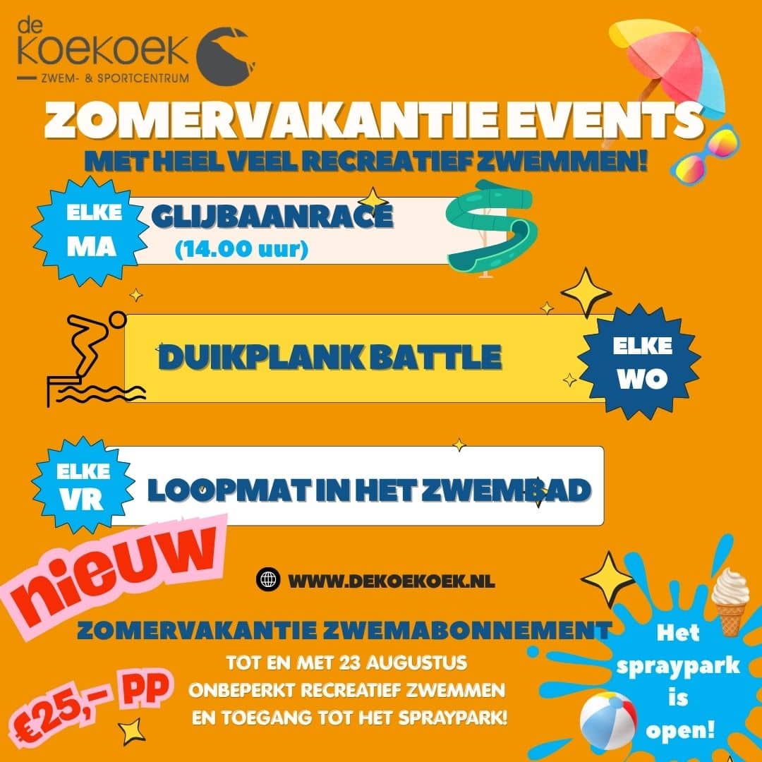 zomervakantie activiteiten 2026