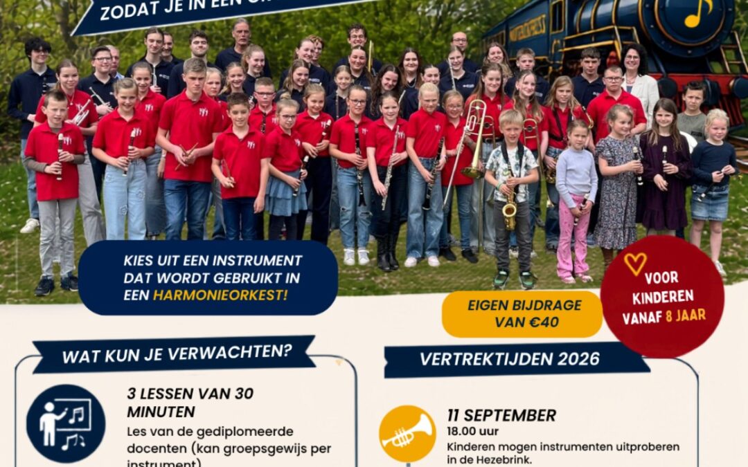 Wie stapt er in de Notenexpress van Prins Bernhard?