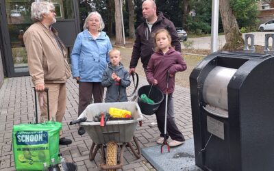 Inwoners van Vaassen maken samen werk van een schone buurt